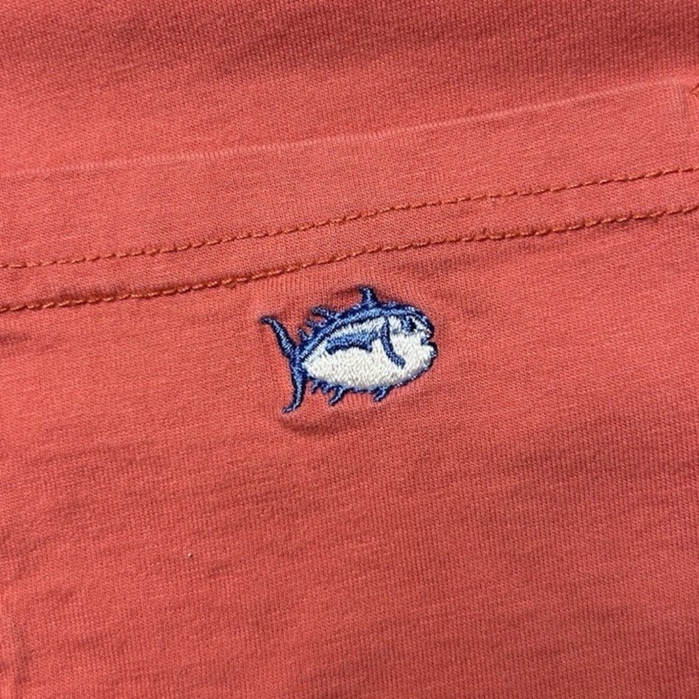 Southern Tide Long Sleeve Fish Coastal Preppy 100% Cotton T-Shirt Men's Large